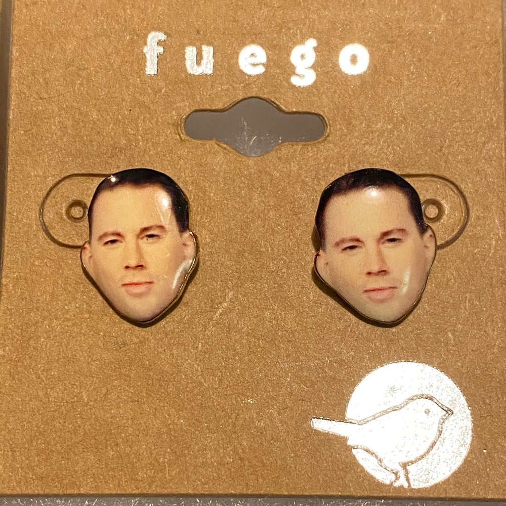 Channing Tatum EARRINGS! 😜